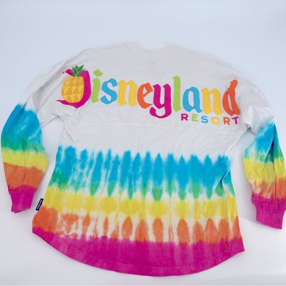 Disney Tops - Disneyland Disney Spirit Jersey Pineapple Tie Dye Oversized Shirt Size Small